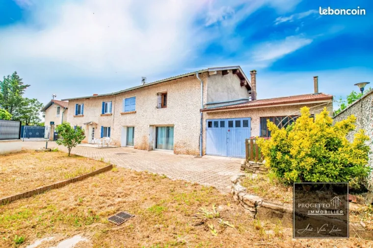 Vente maison 6 pièces 194 m2 Chamagnieu, Bourgoin-Jallieu, Progetto Immobilier